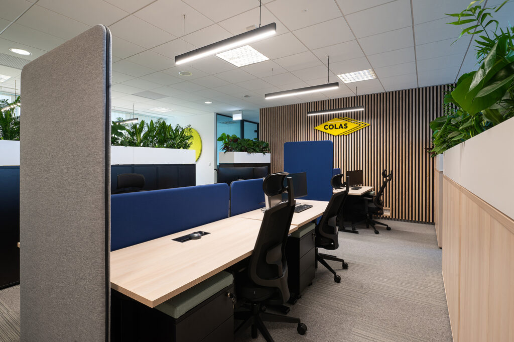 oznakowanie obiektów Colas