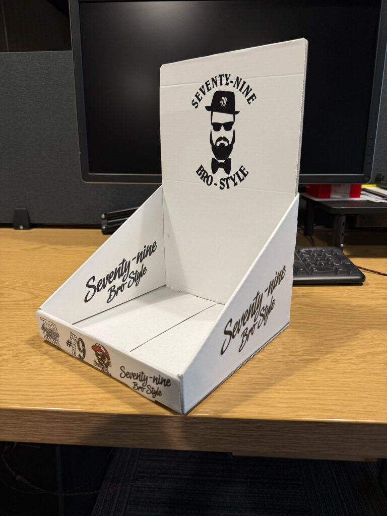 display tekturowy naladowy