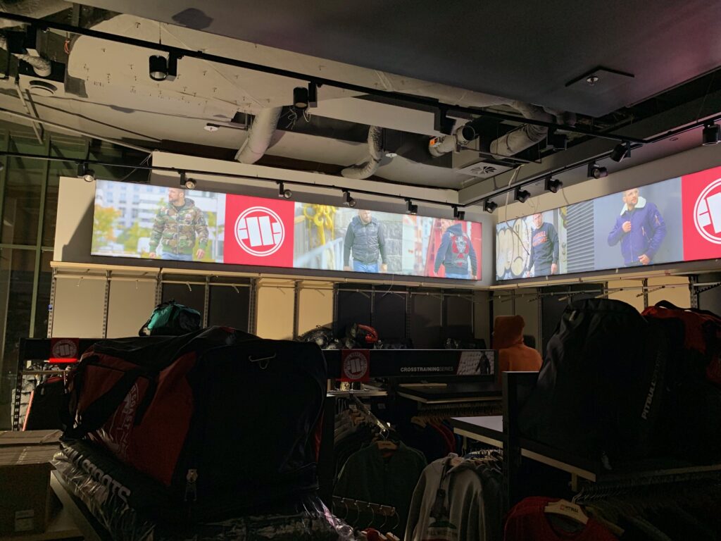 ramy podświetlane led